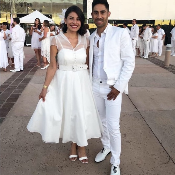 Modcloth Fantasy Fulfilled Fit & Flare Midi Dress - Picture 7 of 8